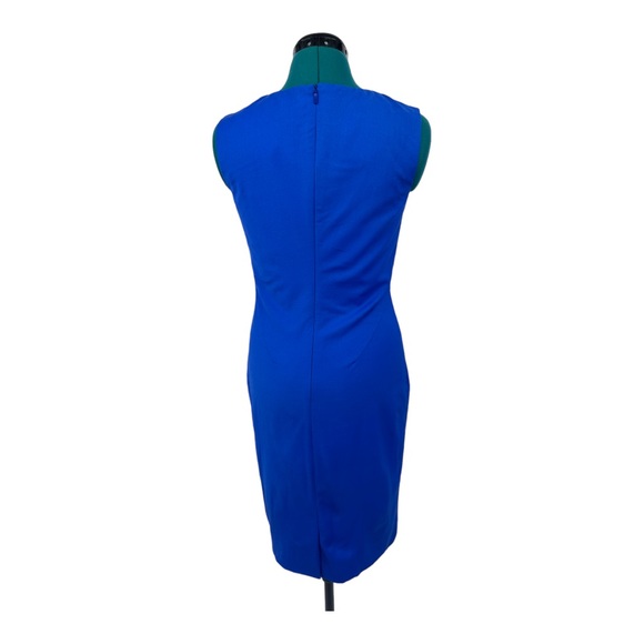 Hugo Boss Royal Blue Classic Sheath Dress - Picture 3 of 7